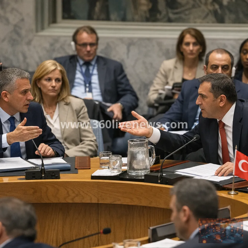 UN Syria meeting turns into Israel-Turkiye dispute over military presence in Syria