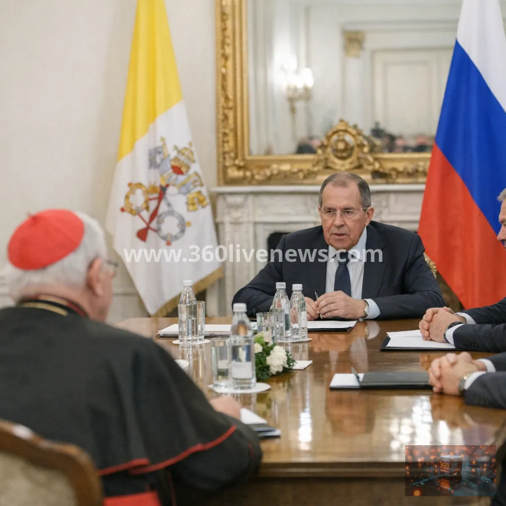 Vatican envoy visits Moscow and presses for end to Ukraine war