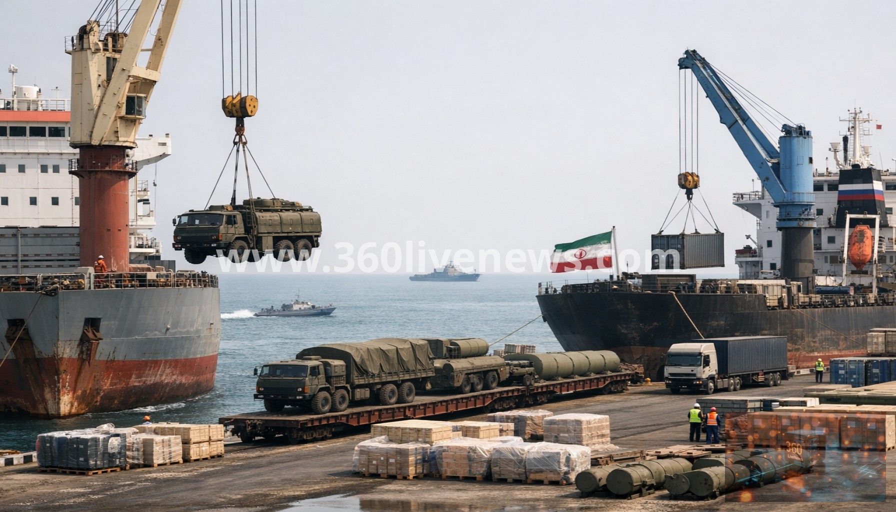 Caspian Sea route gains strategic role in Russia-Iran trade