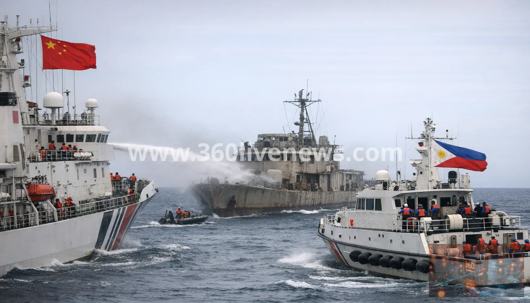 China and Philippines trade blame after South China Sea clash near Second Thomas Shoal