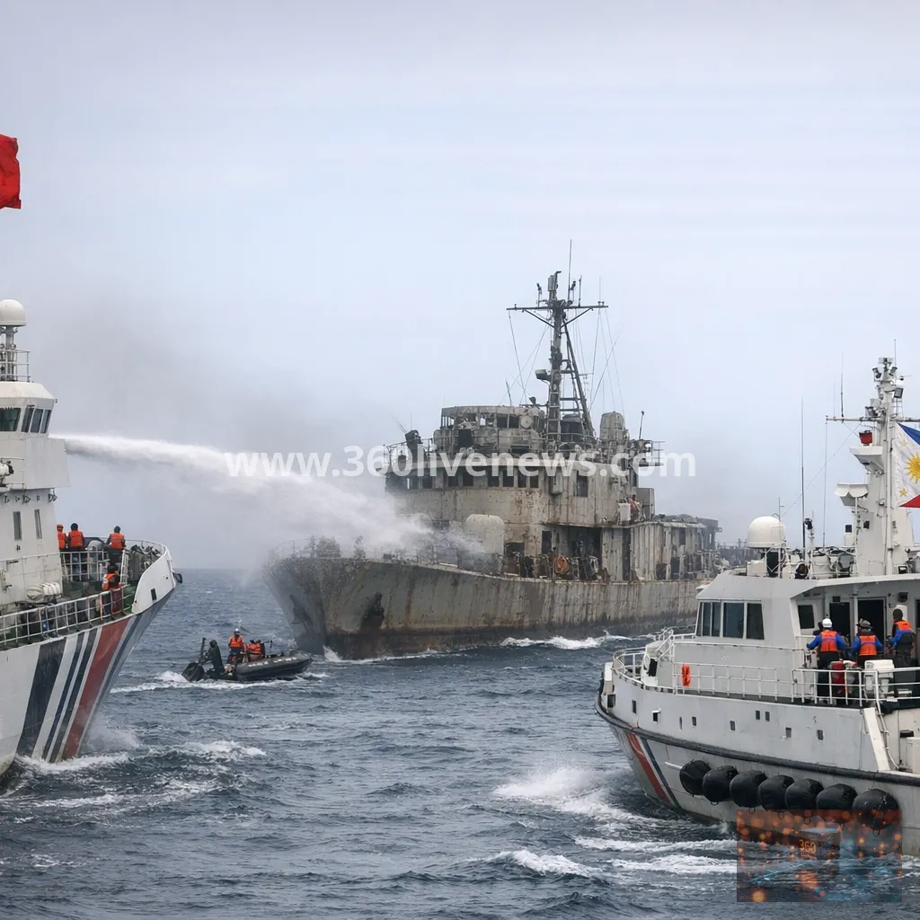 China and Philippines trade blame after South China Sea clash near Second Thomas Shoal