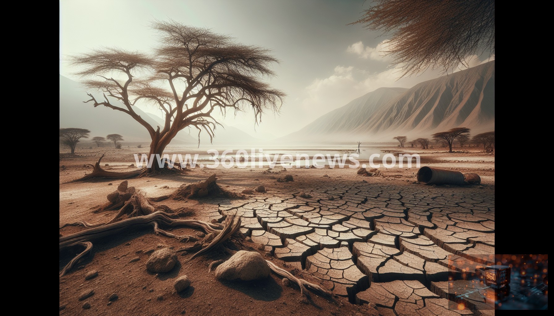 Residents in north-western Kenya turn to unconventional food sources amid severe drought and livestock losses