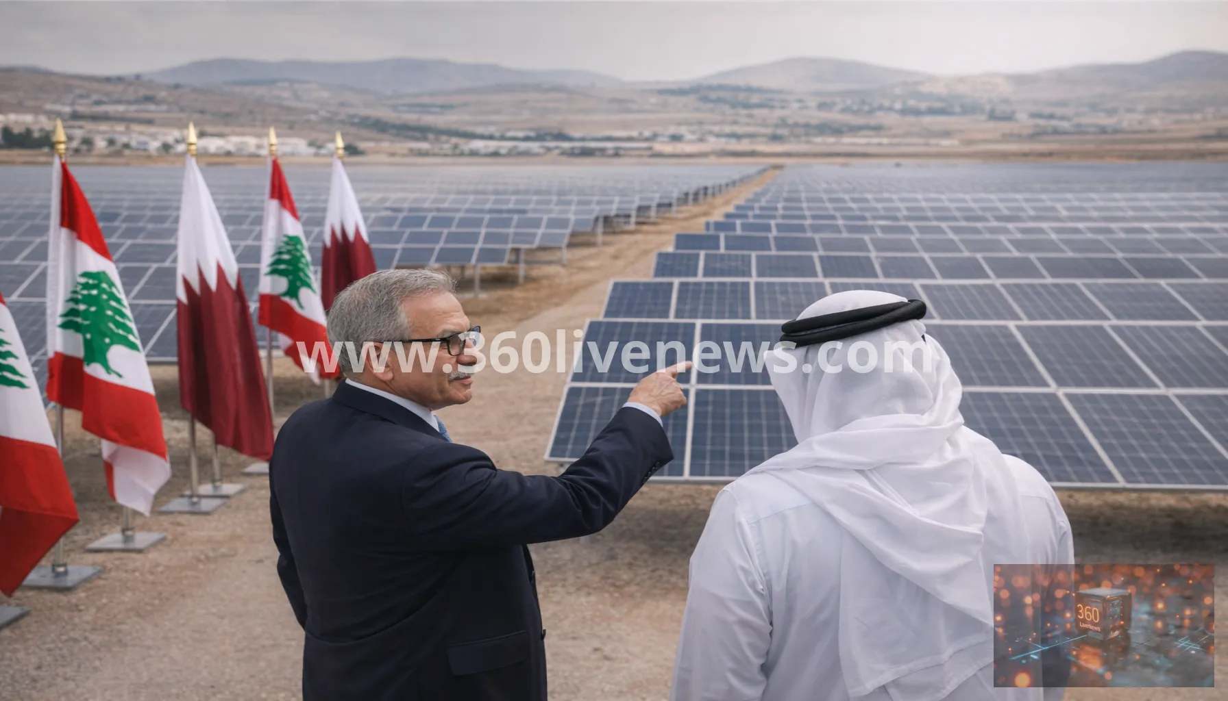 Qatar announces major solar plant project in Lebanon amid energy crisis