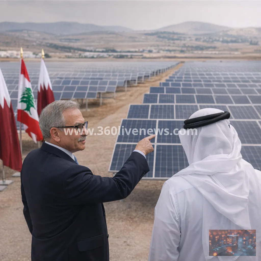 Qatar announces major solar plant project in Lebanon amid energy crisis