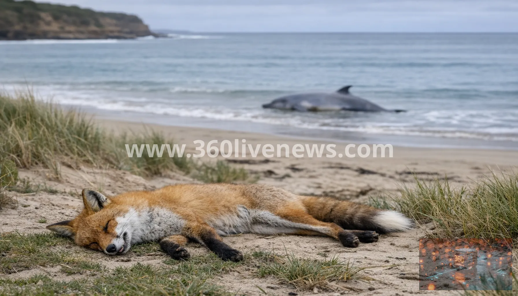 Victoria confirms first H5 bird flu case in a fox, with suspected dolphin case