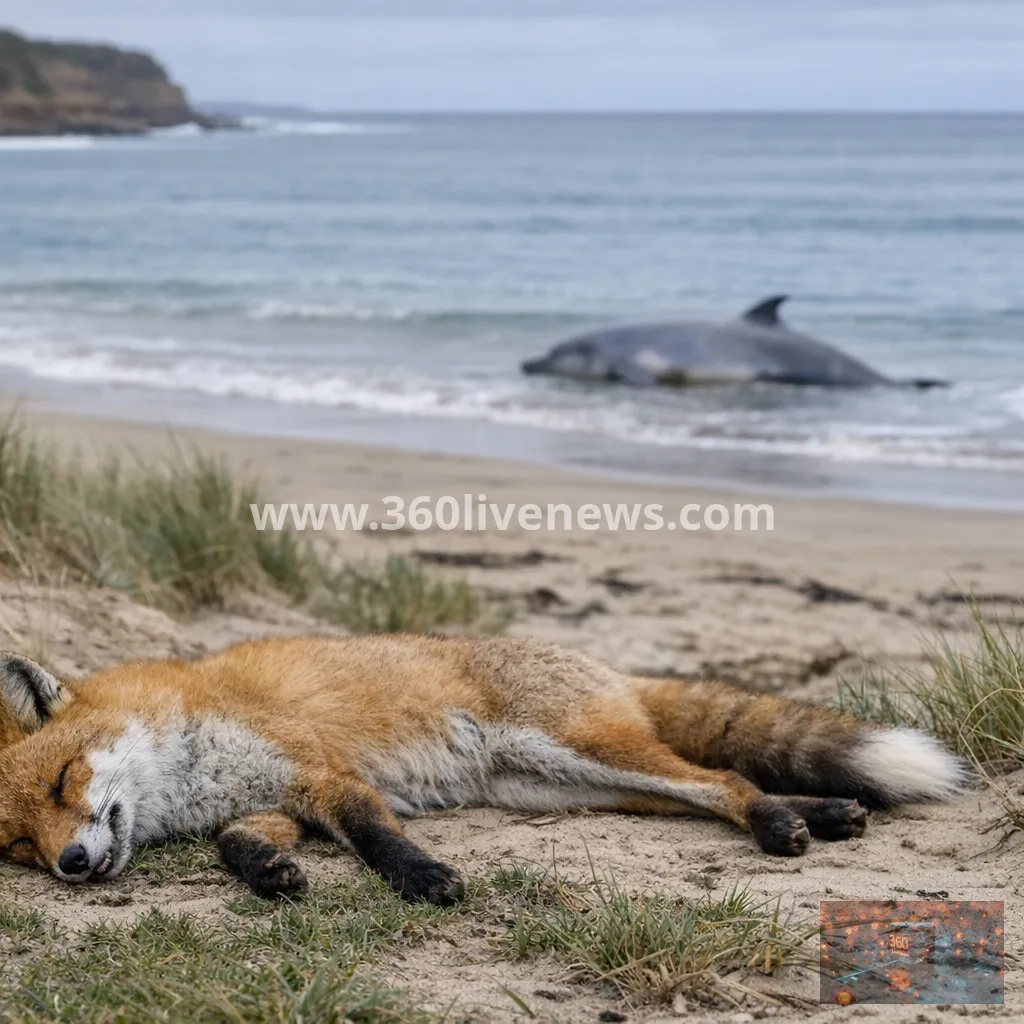 Victoria confirms first H5 bird flu case in a fox, with suspected dolphin case