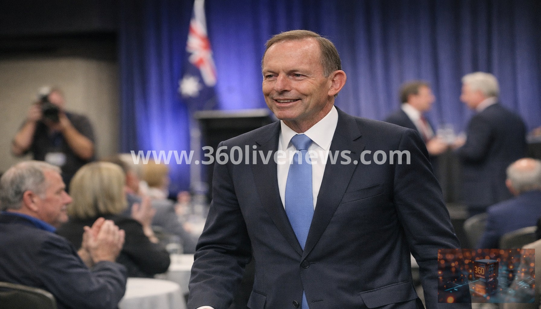 Tony Abbott set to become Liberal Party president after Downer withdraws