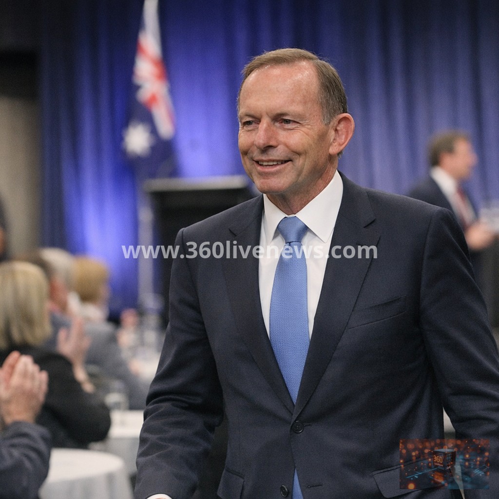 Tony Abbott set to become Liberal Party president after Downer withdraws