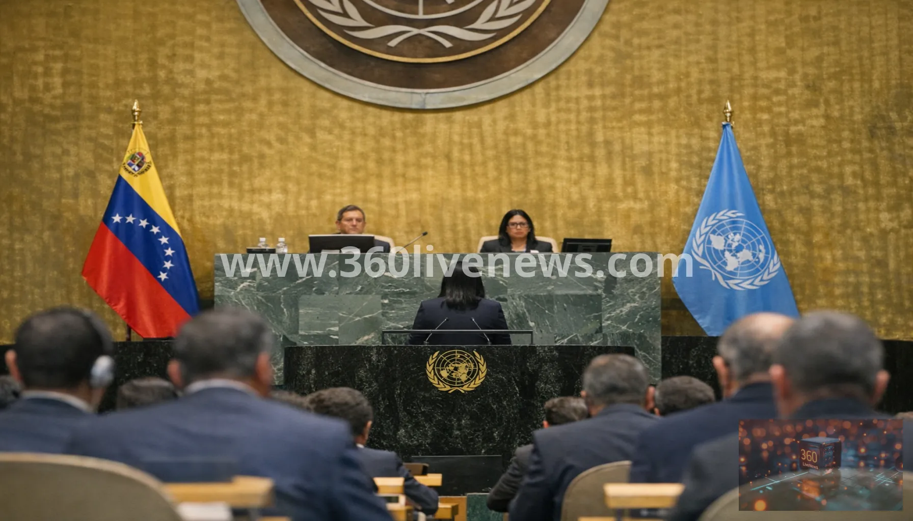 Venezuela interim president promises elections in UN address