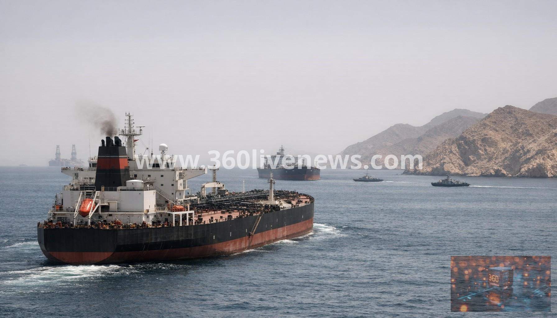 US-Iran tensions push petrol and oil prices higher as Strait of Hormuz traffic thins