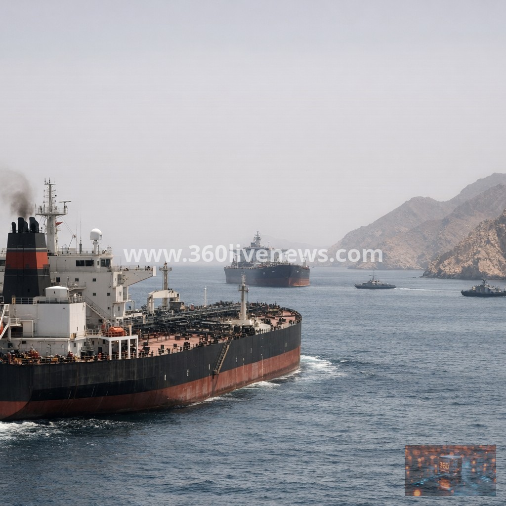 US-Iran tensions push petrol and oil prices higher as Strait of Hormuz traffic thins