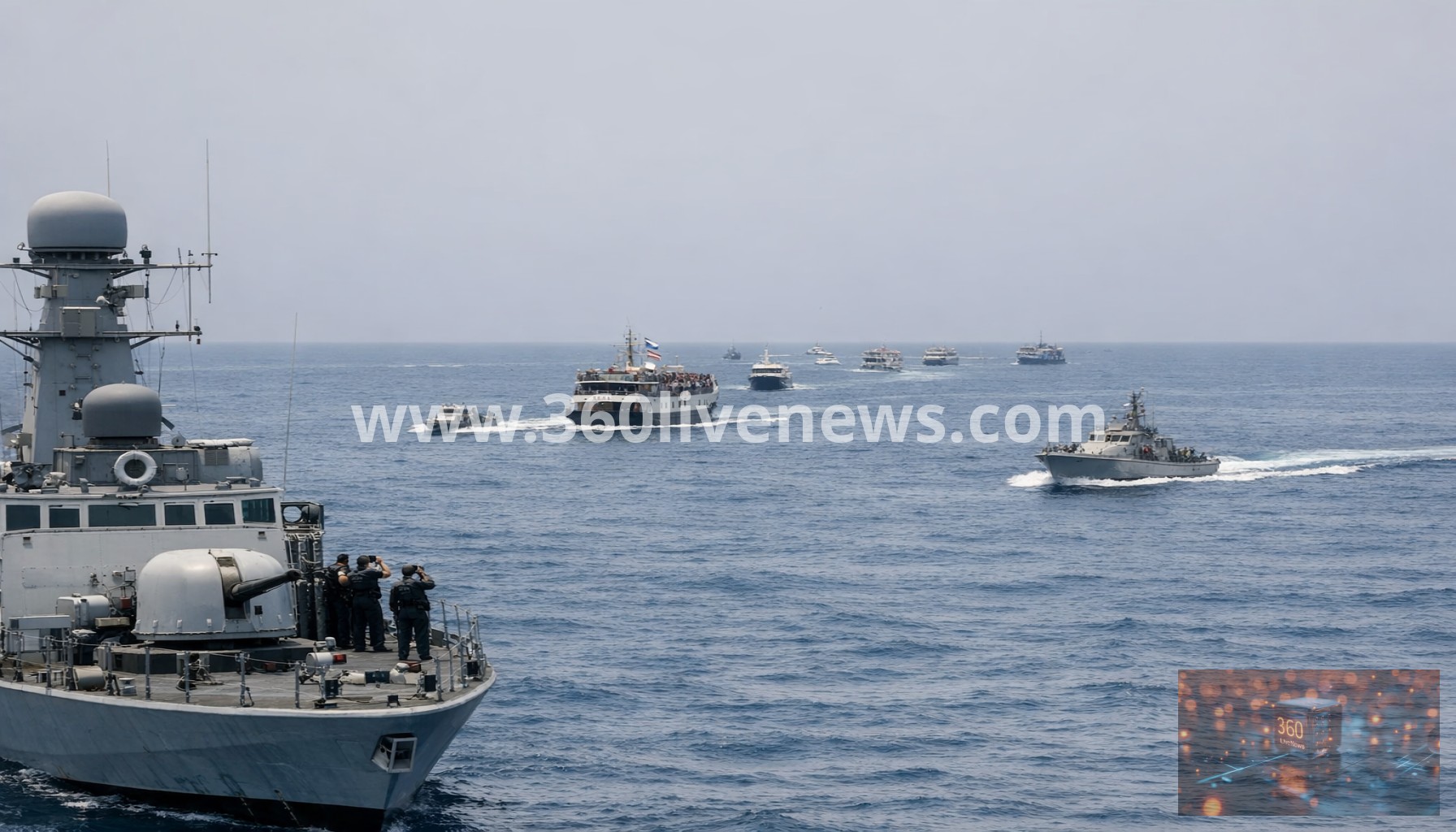 Israel faces diplomatic backlash after flotilla activists detained and minister taunts them