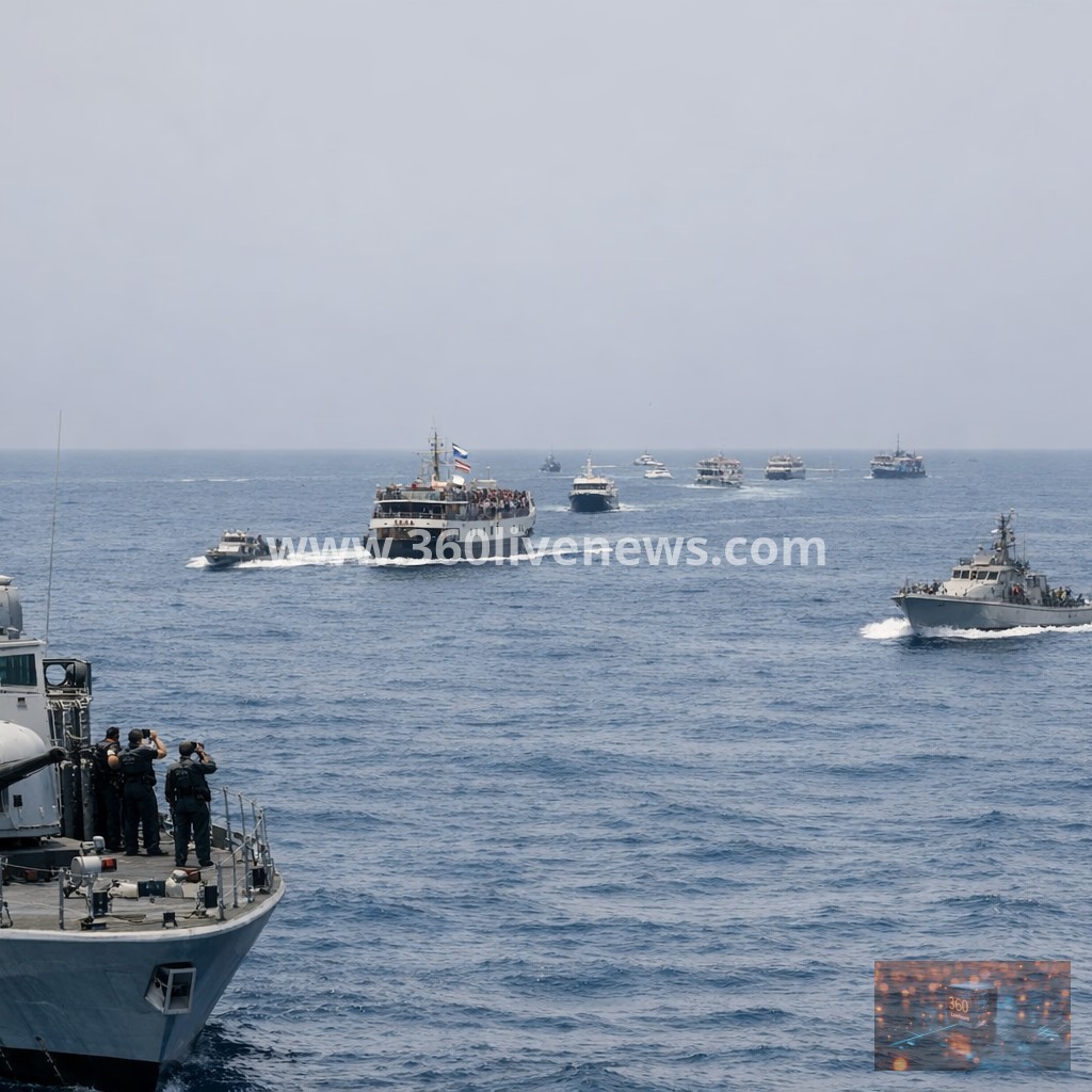 Israel faces diplomatic backlash after flotilla activists detained and minister taunts them