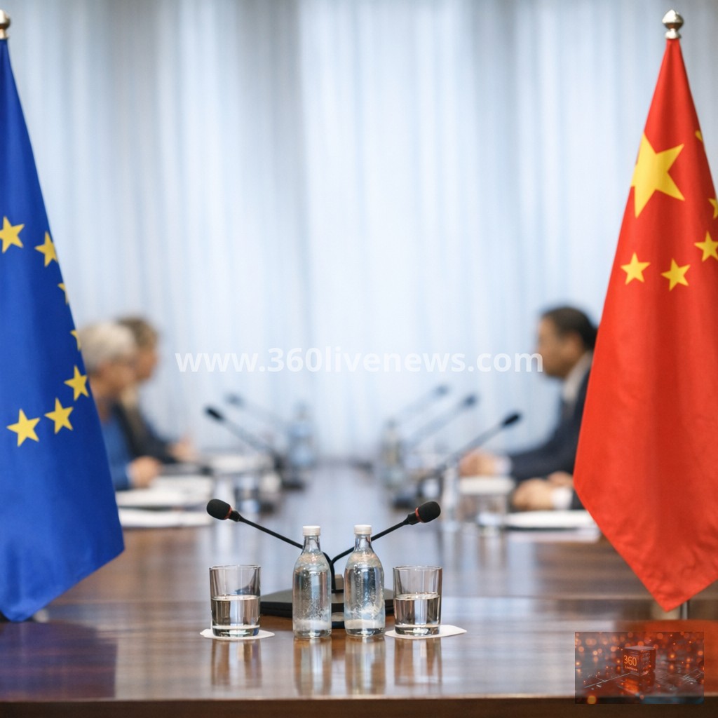 EU trade chief says China investment deal should remain frozen