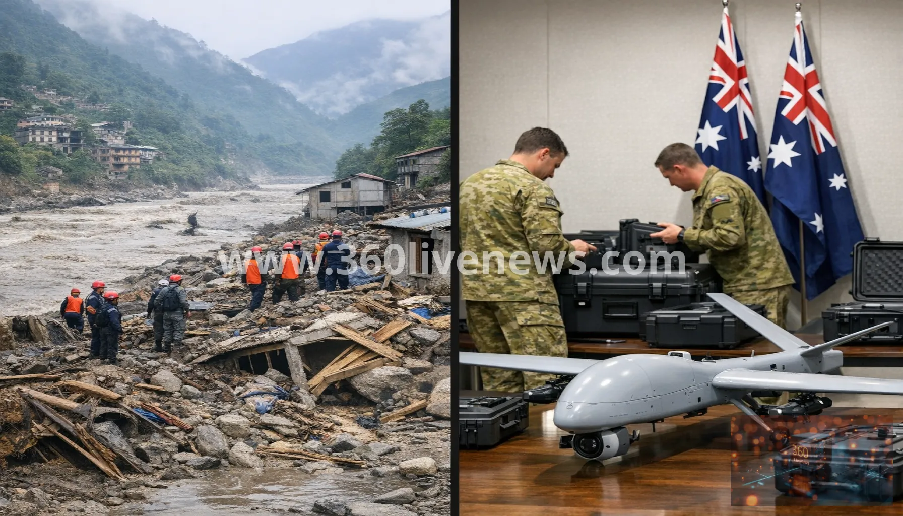 Nepal flash flooding death toll passes 1,200 as Australia deploys drone specialists