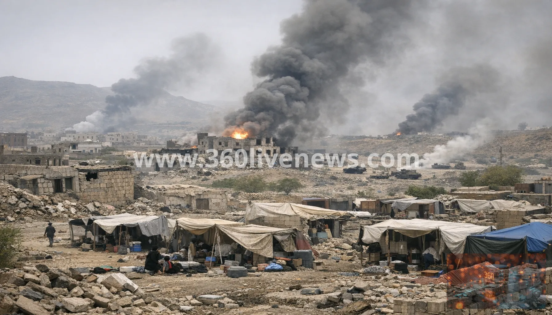 Heavy fighting across Yemen leaves at least 194 dead in two weeks