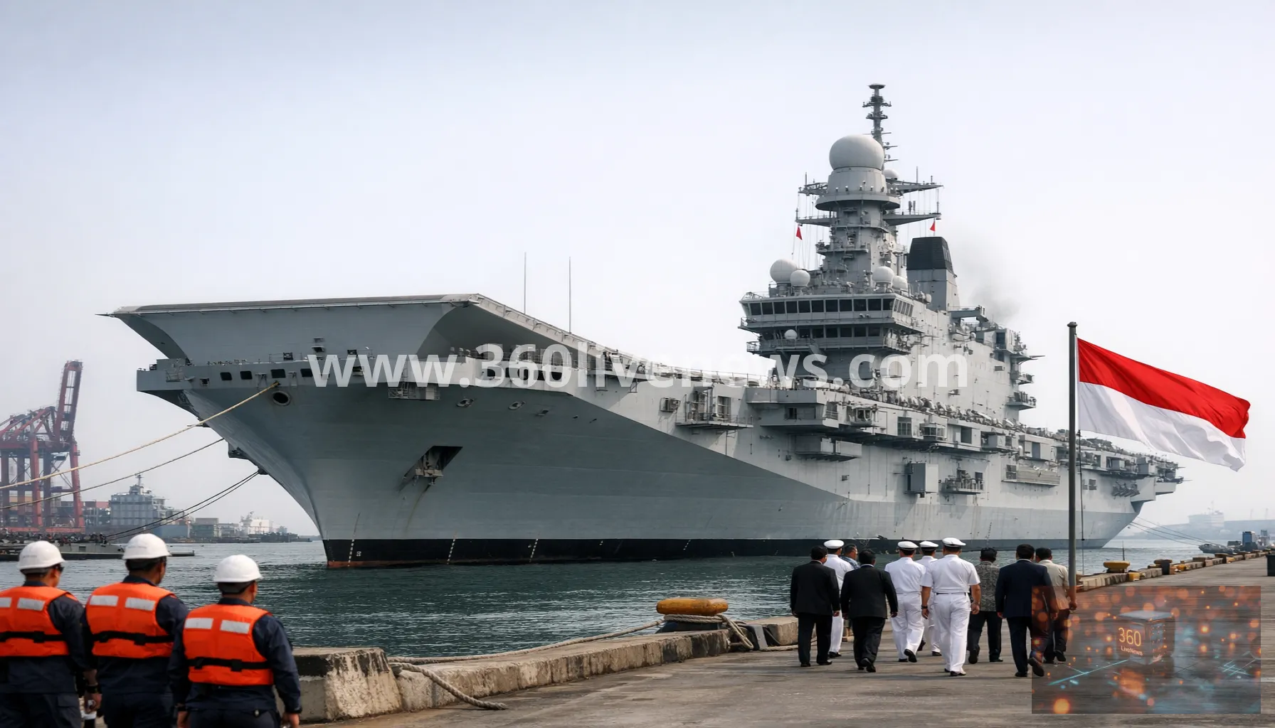 Indonesia receives first aircraft carrier from Italy amid debate over cost and purpose