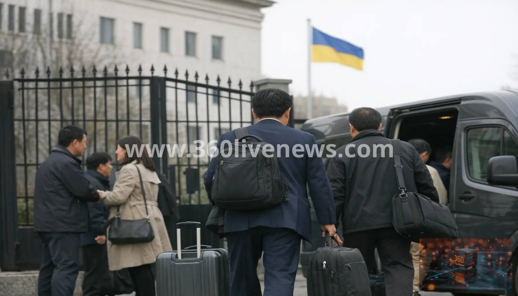 South Korea to pull more embassy staff from Ukraine after POW row