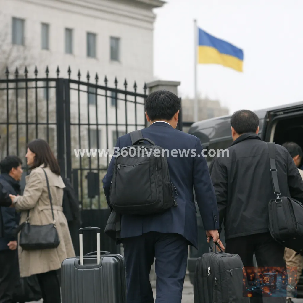 South Korea to pull more embassy staff from Ukraine after POW row