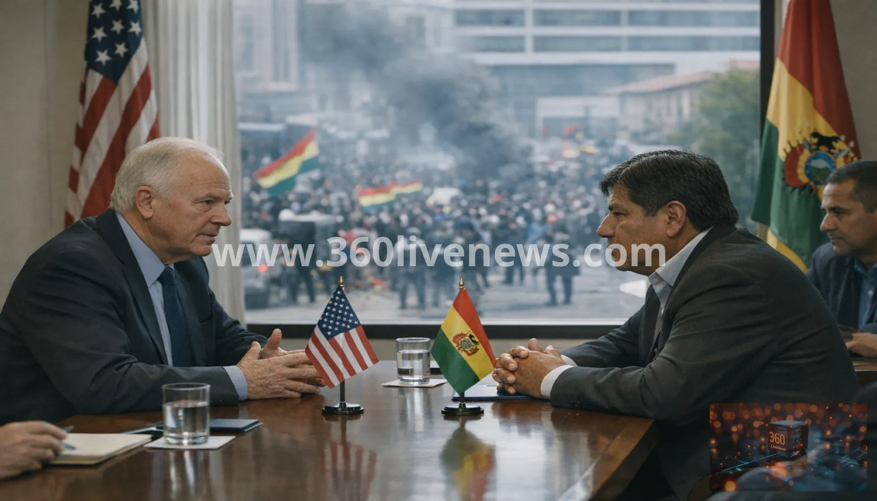 US warns Bolivia over protests as Washington backs President Rodrigo Paz