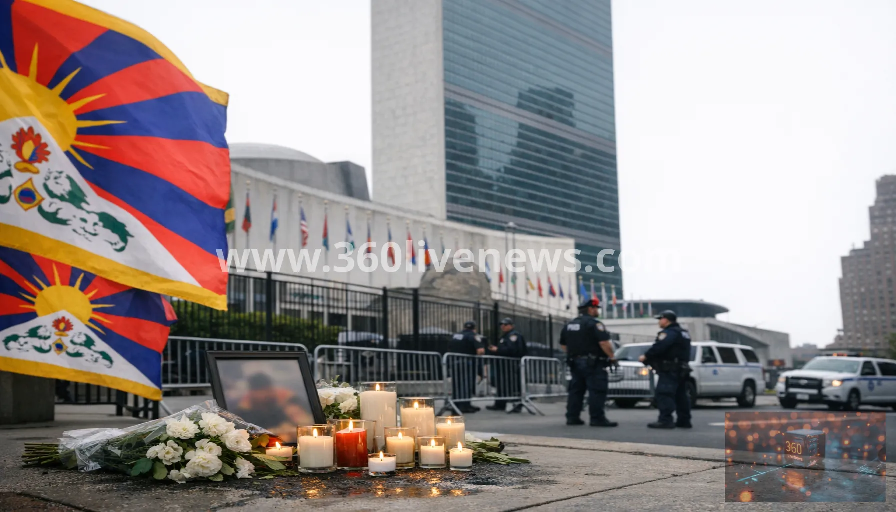 Tibetan protester dies after self-immolation outside UN headquarters in New York