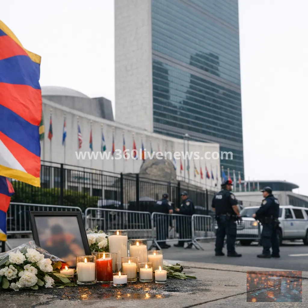 Tibetan protester dies after self-immolation outside UN headquarters in New York