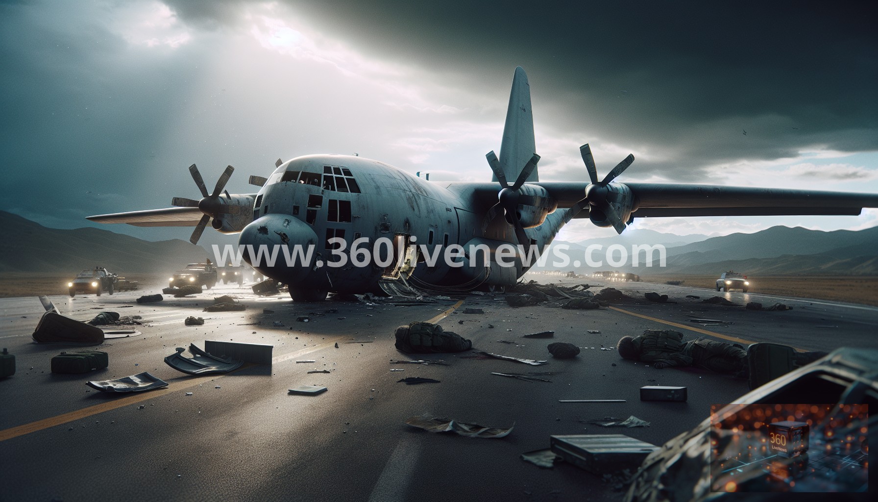 Colombian Air Force C-130 plane crash near Puerto Leguizamo leaves 66 dead and four missing, with several injuries reported