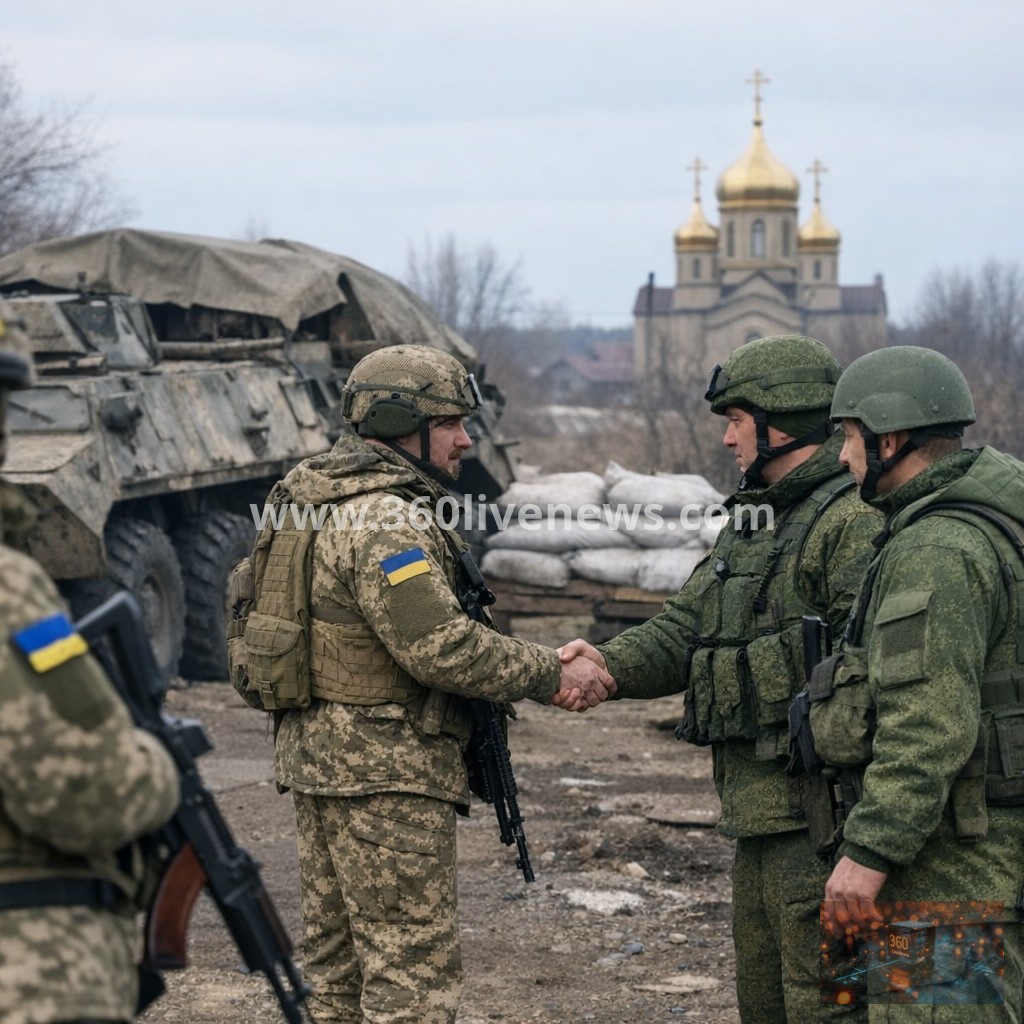 Russia and Ukraine agree to 32-hour ceasefire for Orthodox Easter holiday