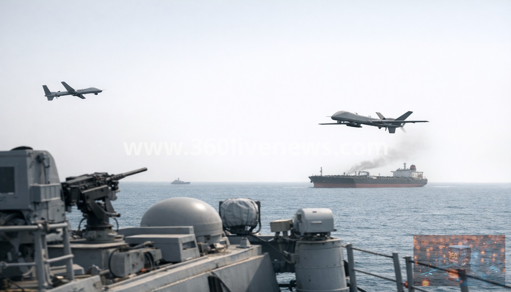 Trump rejects Iran response as drone incidents hit Gulf airspace and ship off Qatar