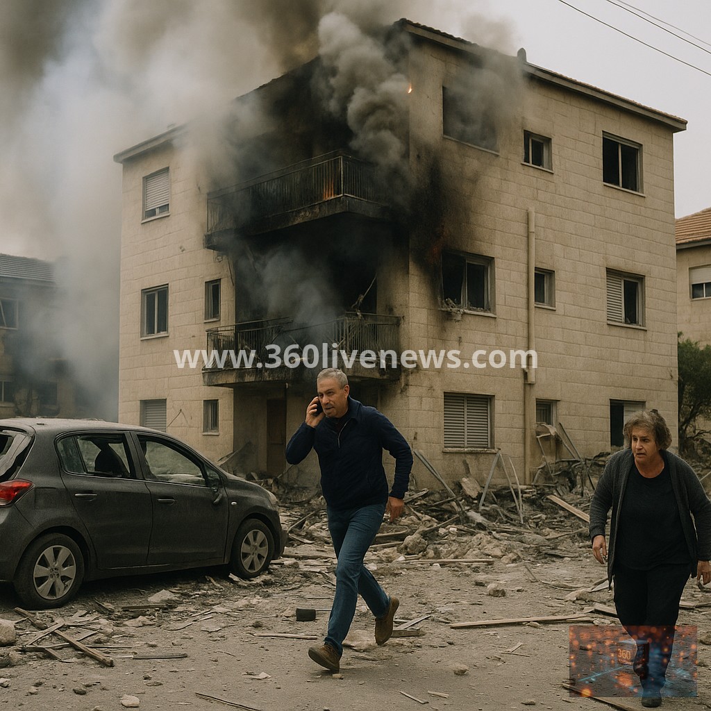 Hezbollah Rocket from Lebanon Strikes Safed, Israel