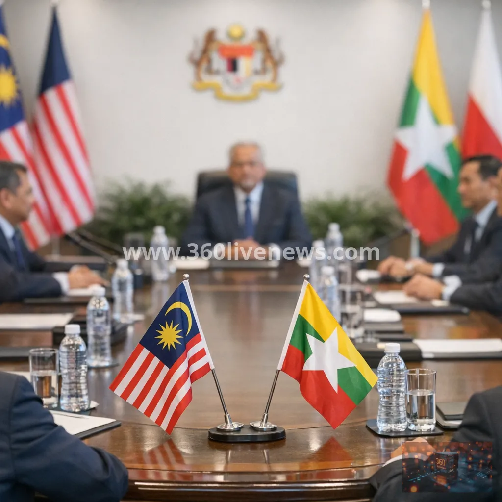 Malaysia says it will back Myanmar's ASEAN reintegration after talks in Kuala Lumpur