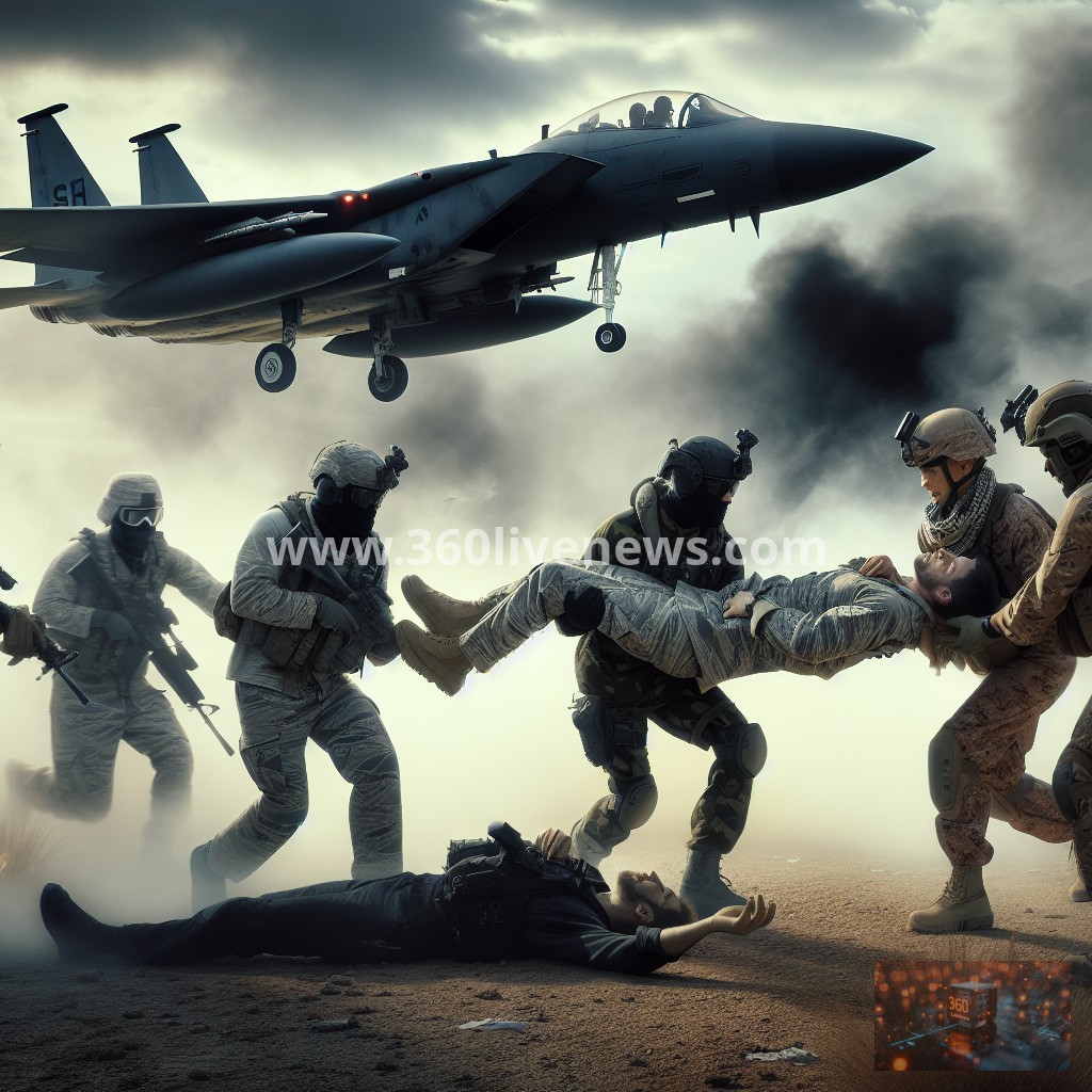 US conducts operation to rescue Air Force officer after F-15E Strike Eagle shot down over Iran