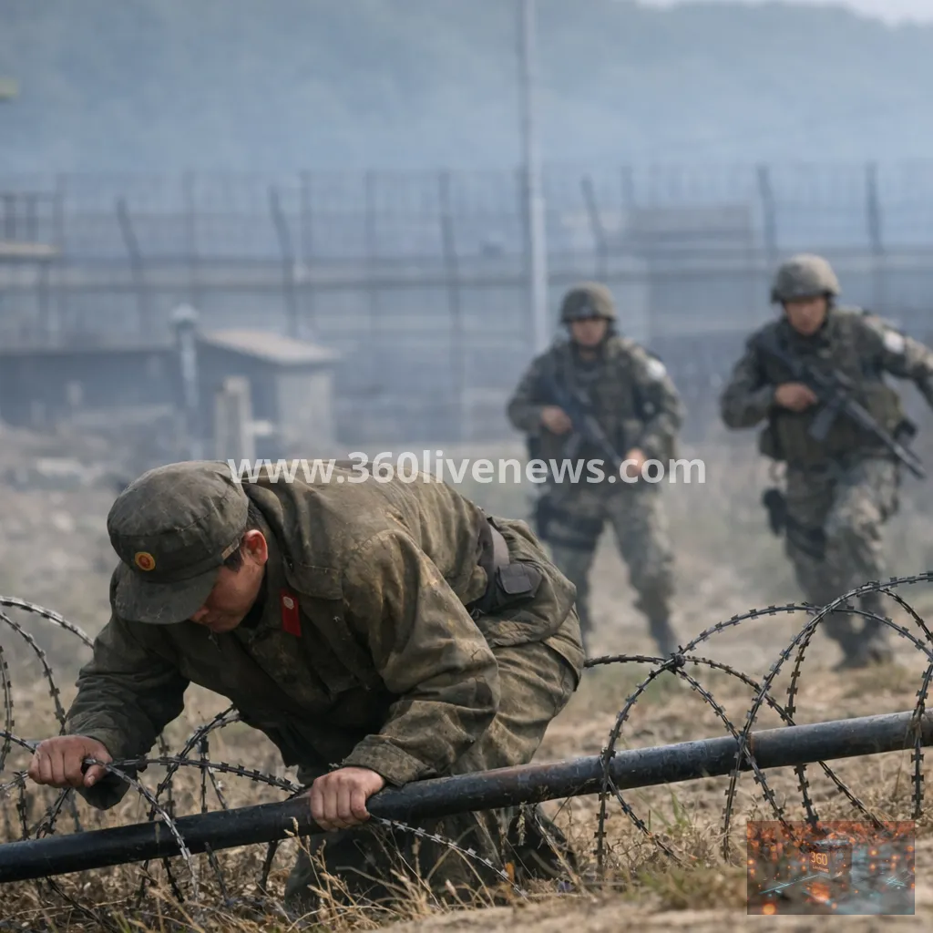 North Korean soldier suspected of defecting crosses demilitarised zone into South Korea