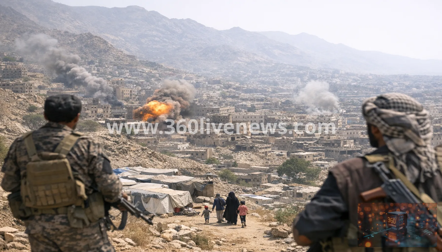Yemen's Taiz fighting intensifies as UN warns nearly 260,000 displaced