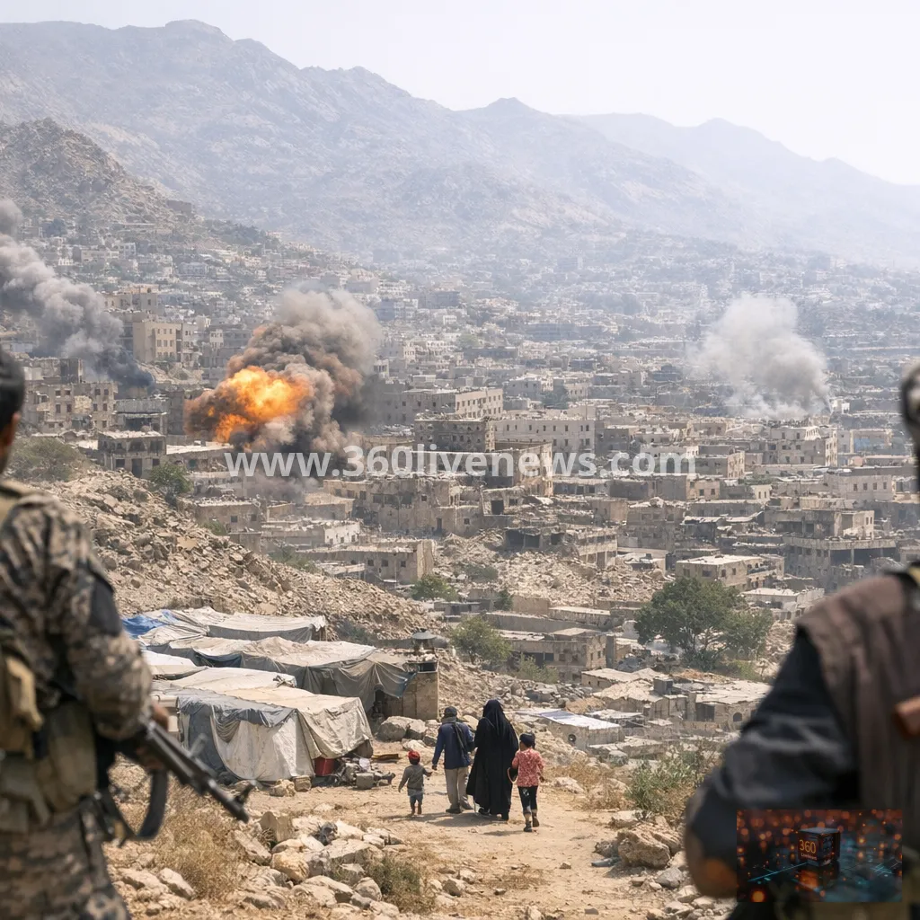 Yemen's Taiz fighting intensifies as UN warns nearly 260,000 displaced