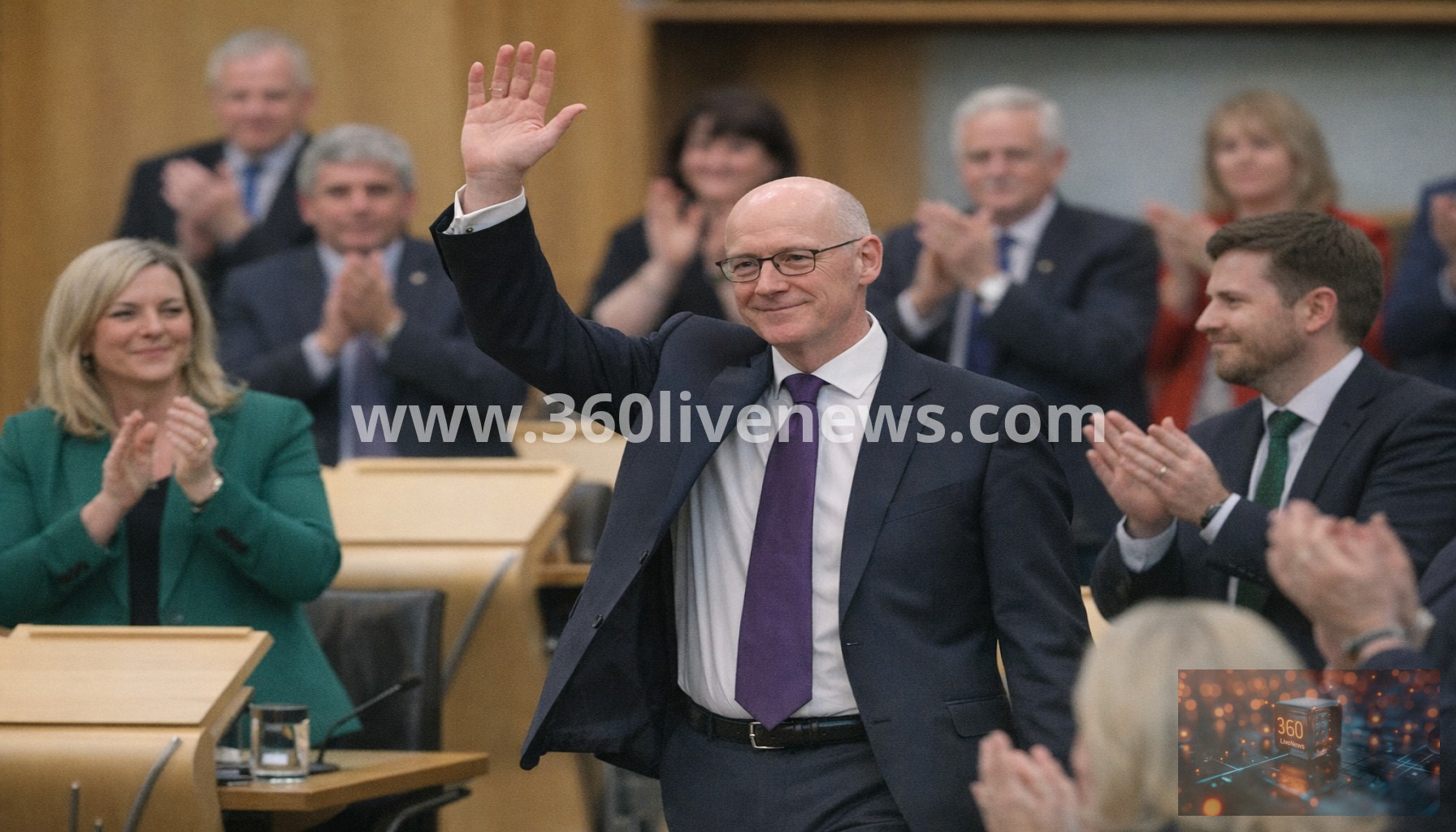 John Swinney re-appointed as Scotland's first minister after parliamentary vote
