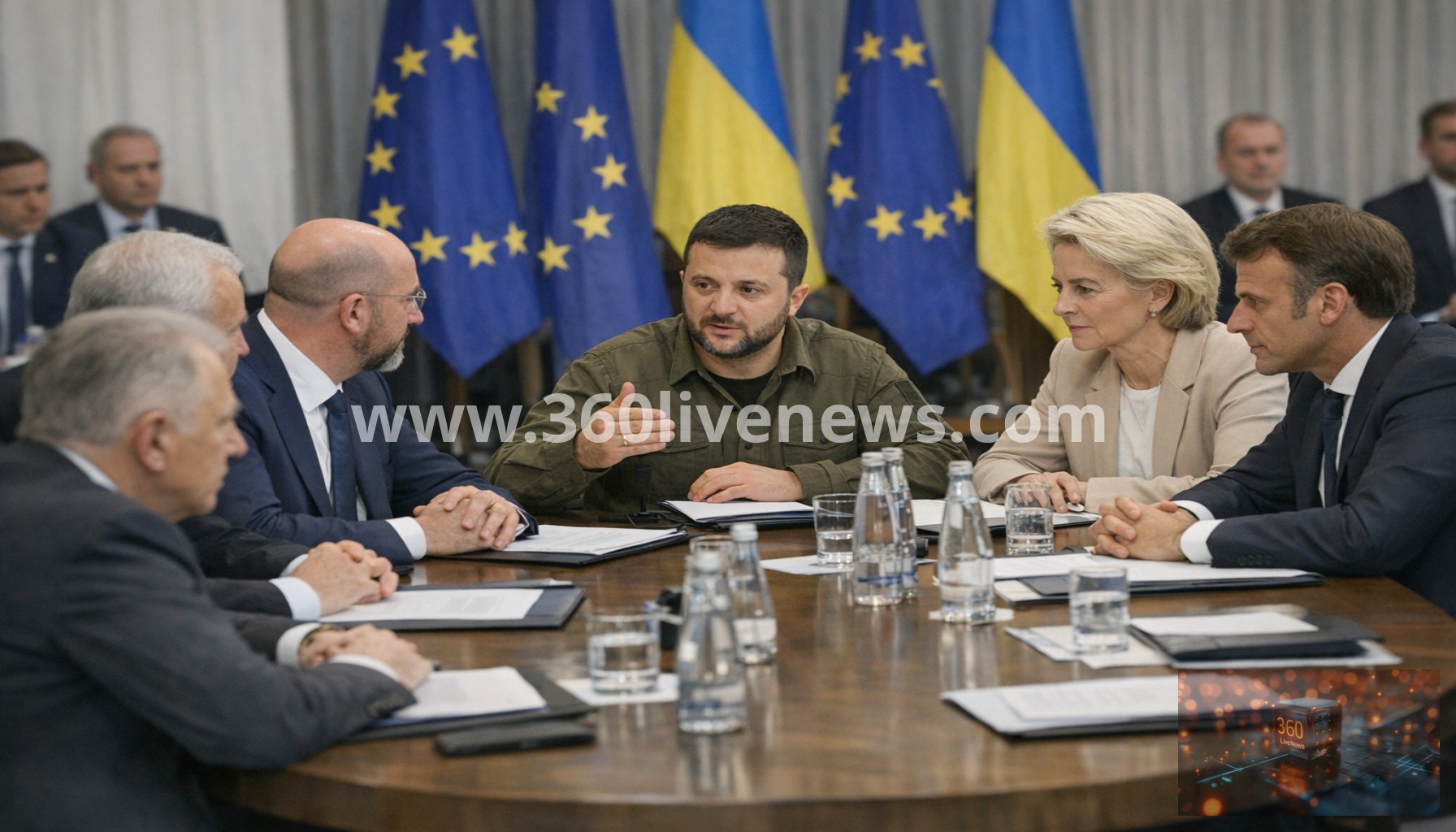 Europeans Pledge Continued Aid to Ukraine Despite Focus on Iran Conflict