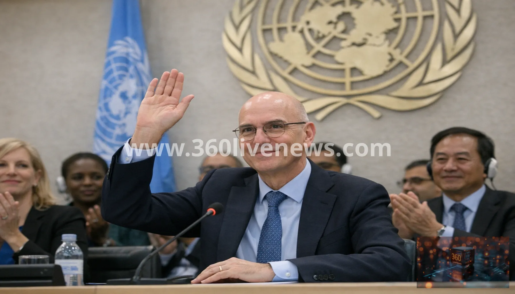 Volker Turk wins second UN human rights chief term after 144-10 vote