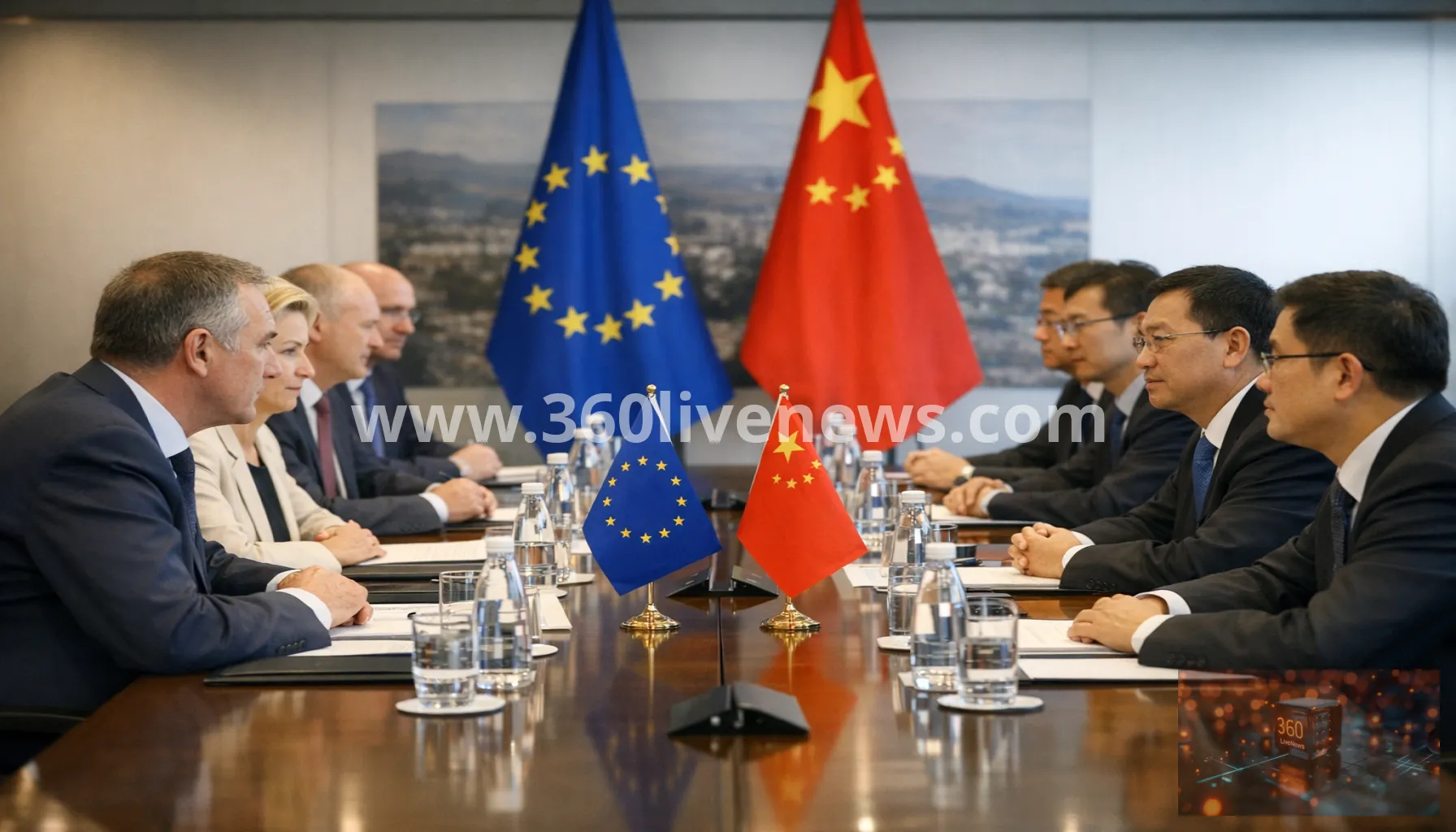 EU and China open three months of talks over €360bn trade deficit