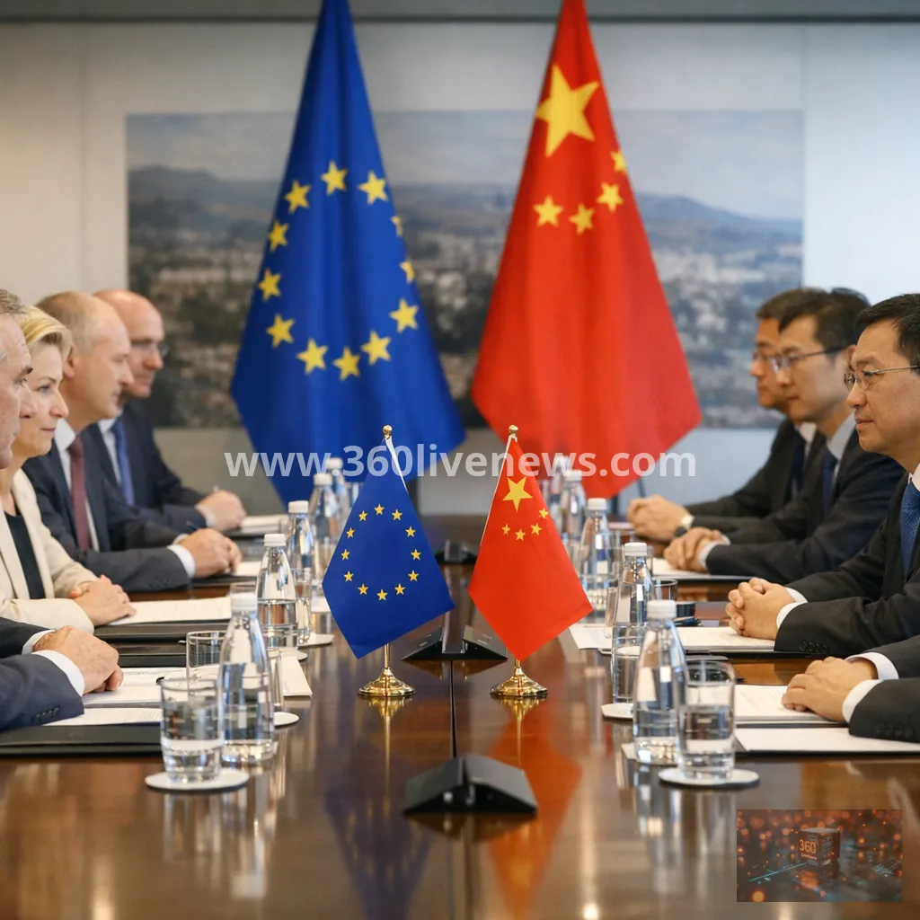 EU and China open three months of talks over €360bn trade deficit