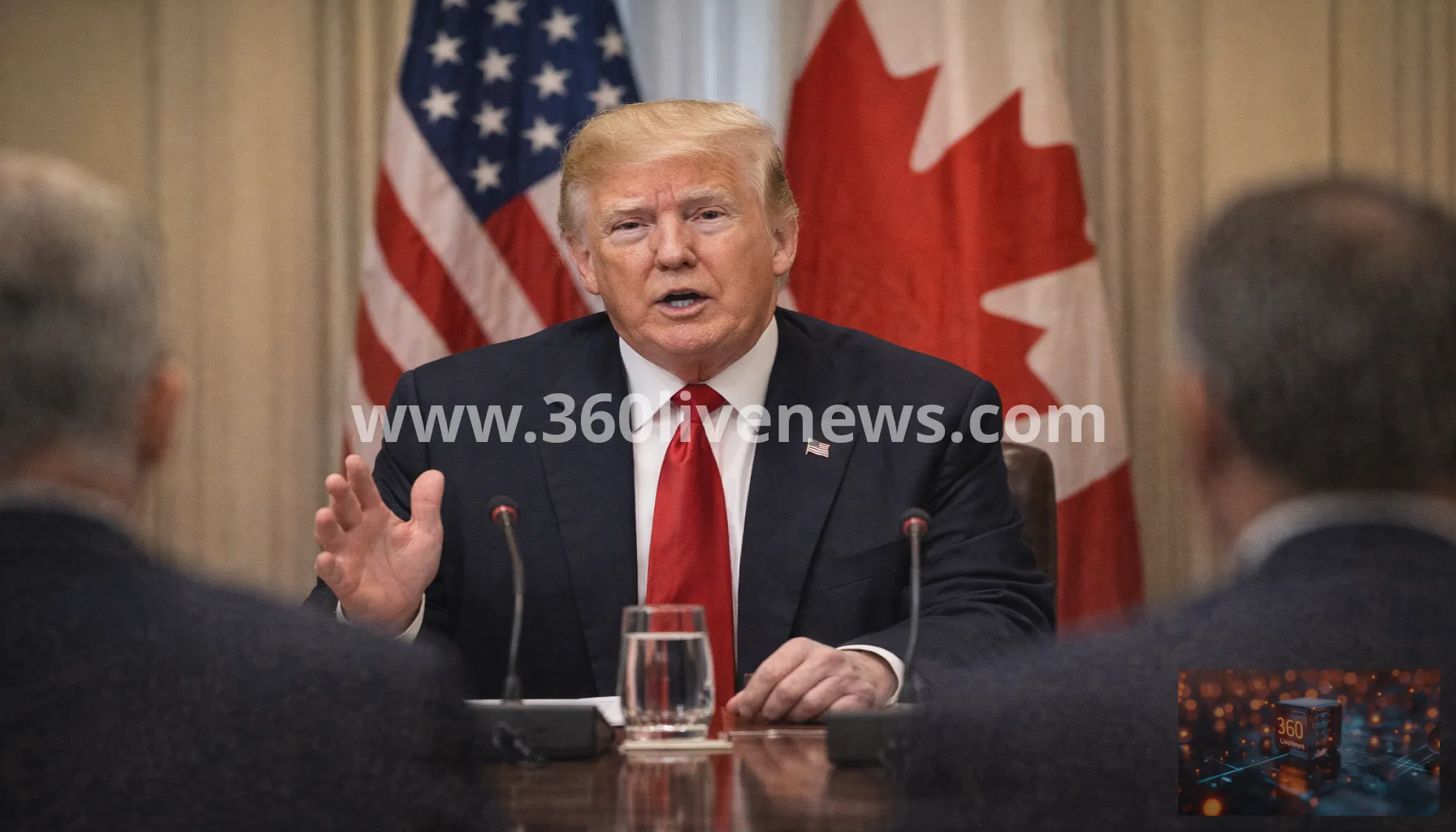 Trump says Canada tariff dispute could be resolved soon