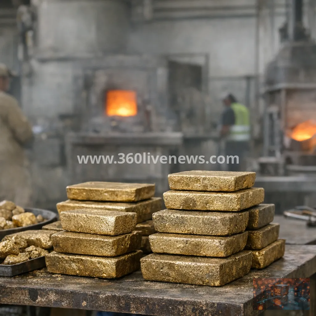 Guinea bans raw gold exports to push domestic refining