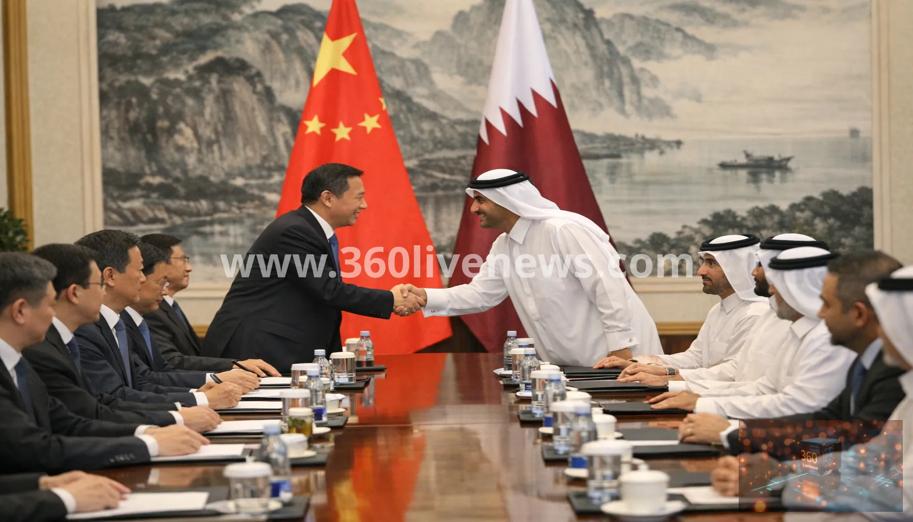 China and Qatar deepen coordination amid regional tensions