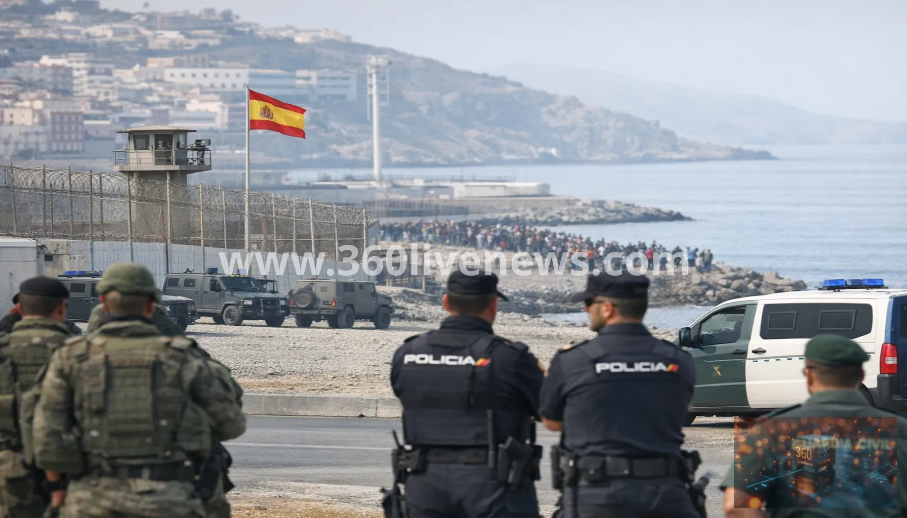 Spain reinforces Ceuta after mass migrant crossing from Morocco