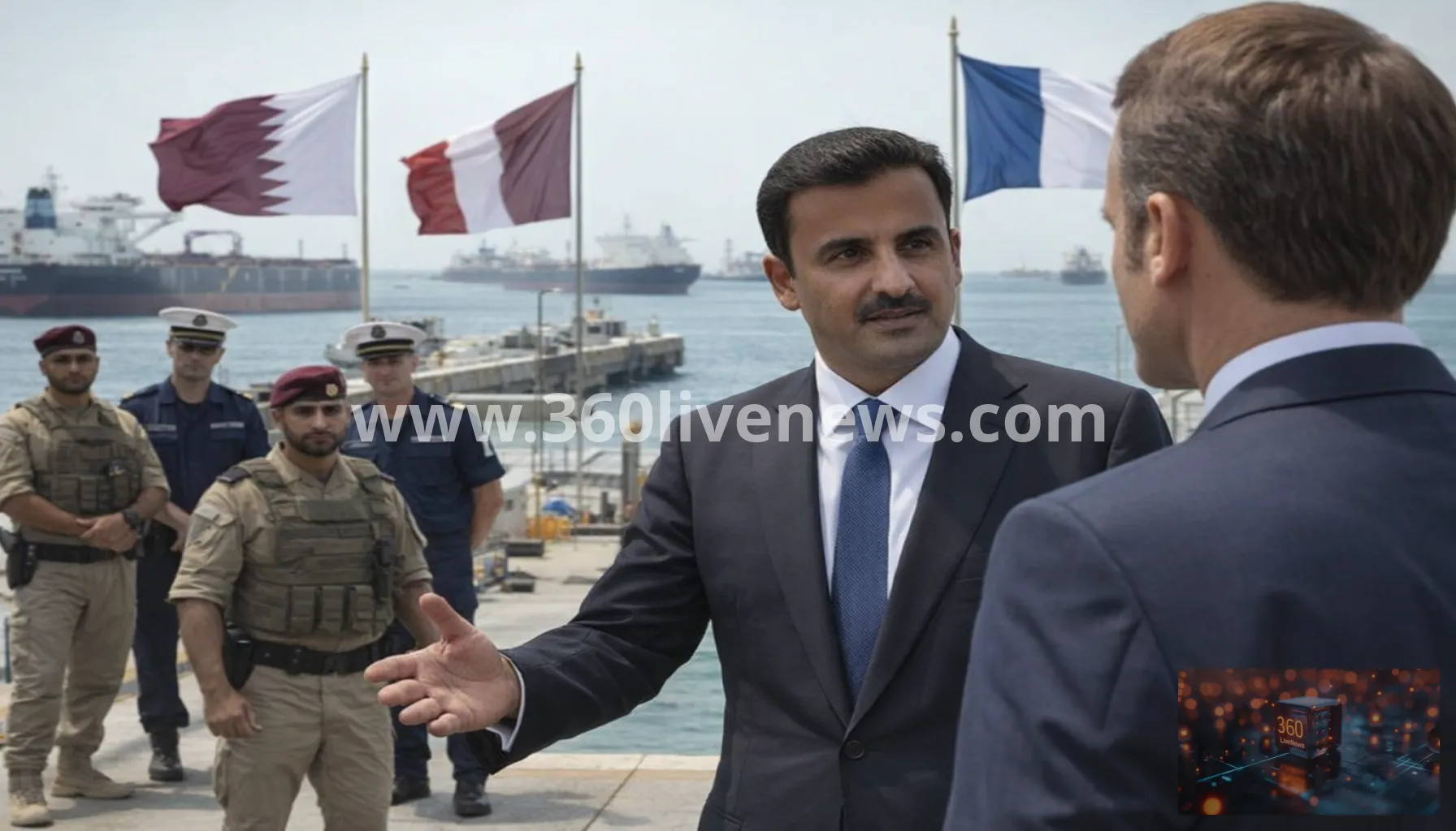 Qatar and France call for freedom of navigation in Hormuz and Gaza ceasefire implementation