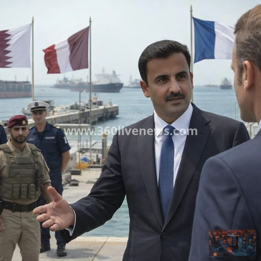 Qatar and France call for freedom of navigation in Hormuz and Gaza ceasefire implementation