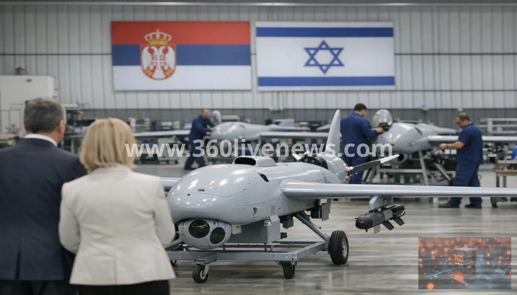 Serbia opens factory to assemble Israeli-made drones