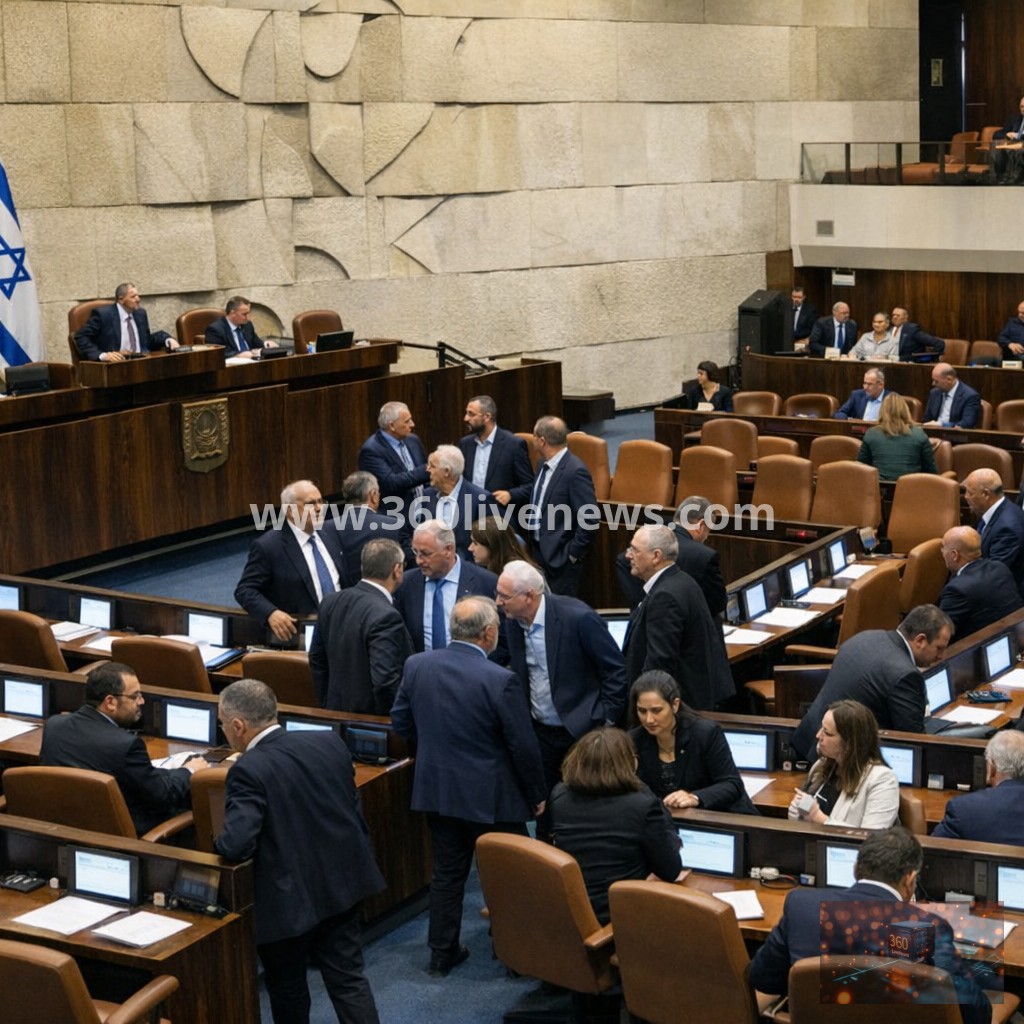 Israeli lawmakers advance bill to dissolve parliament