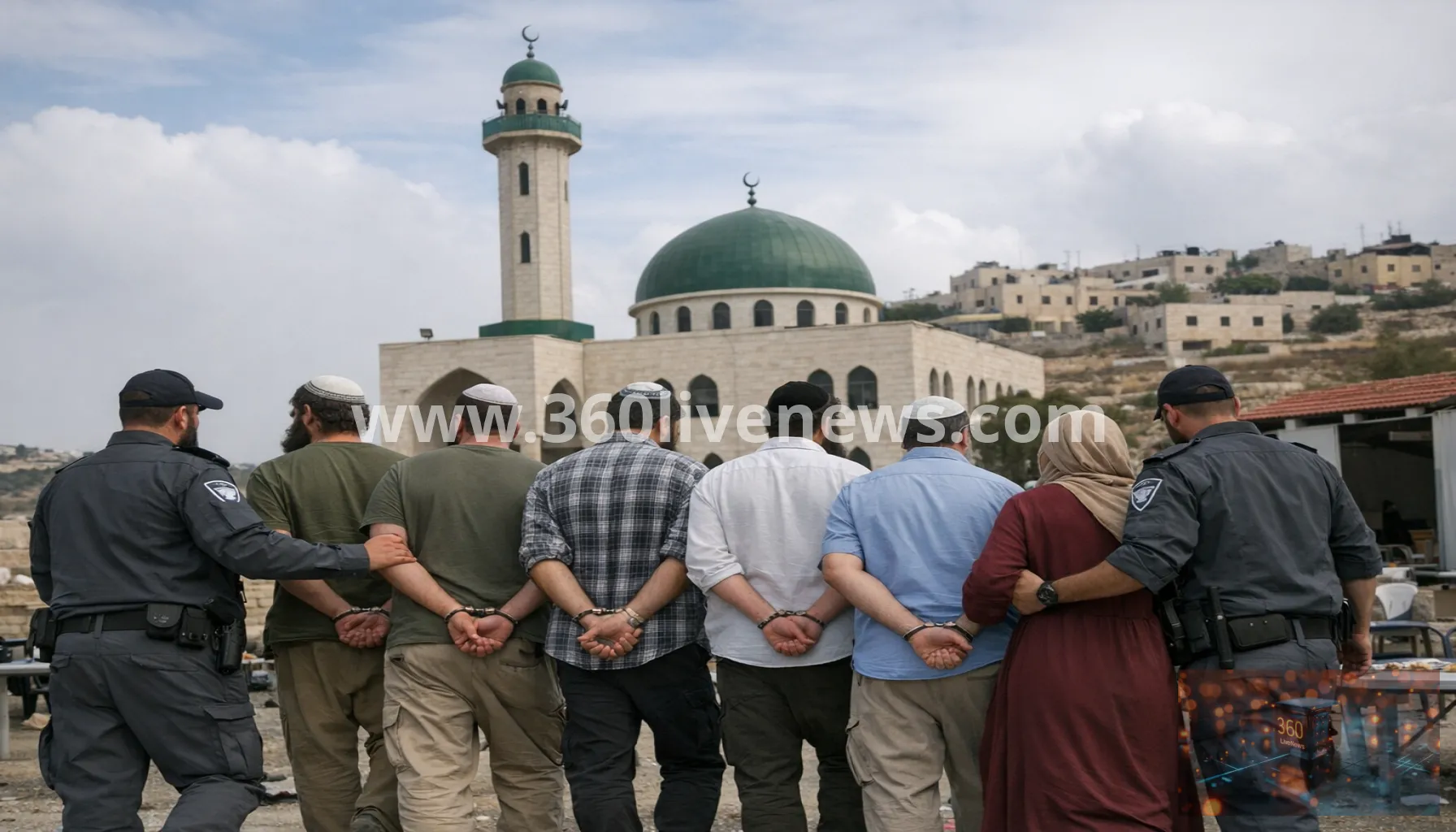 Israeli prosecutors charge six settlers over West Bank mosque attack