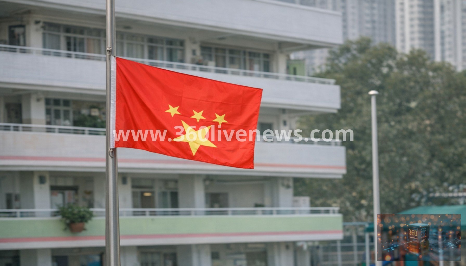 Hong Kong school ordered to report after national flag hung upside down